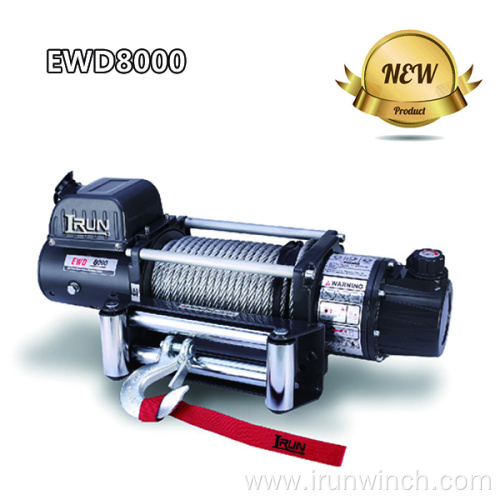Dual Speed Electric Recovery Winch 8000lbs